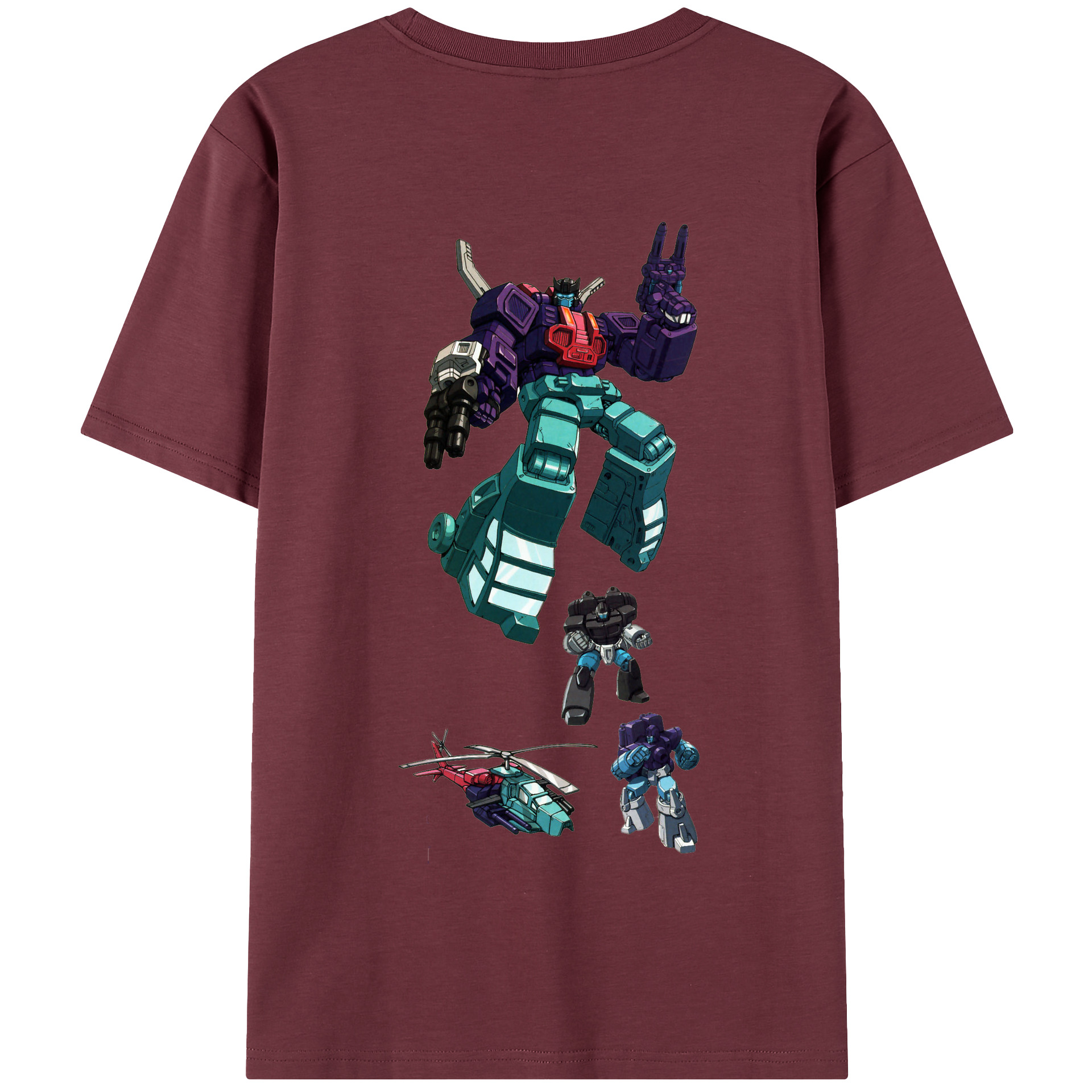 （画像用）  綿100％半袖Tシャツ（背面プリント）